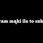 450 gram mąki ile to szklanek