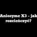 Aniosyme X3 – jak rozcieńczyć?