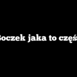 Boczek jaka to część