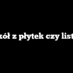Cokół z płytek czy listwa