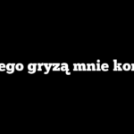 Dlaczego gryzą mnie komary?