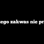 Dlaczego zakwas nie pracuje