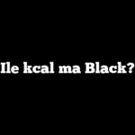 Ile kcal ma Black?