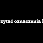 Jak czytać oznaczenia kabli