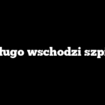 Jak długo wschodzi szpinak?