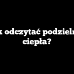 Jak odczytać podzielnik ciepła?