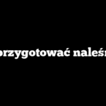 Jak przygotować naleśniki?