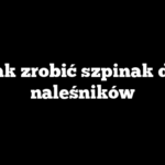 Jak zrobić szpinak do naleśników