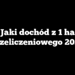 Jaki dochód z 1 ha przeliczeniowego 2023