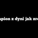 Lampion z dyni jak zrobić
