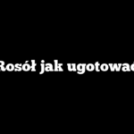 Rosół jak ugotować