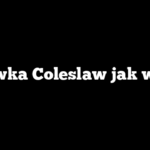 Surówka Coleslaw jak w KFC