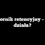 Zbiornik retencyjny – jak działa?